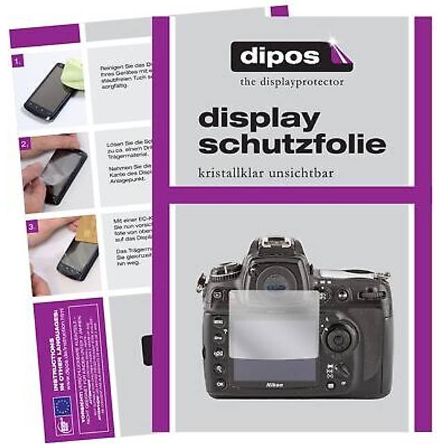 2x screen protector for nikon d700 protection crystal clear dipos