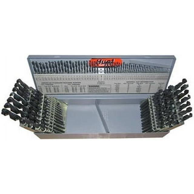 #1-60  A - Z  1/16 - 1/2 HSS Split Point Jobber Drill Bit Set  115 Pieces (1/64 Increments)  Drill America  D/A115J-SP-SET