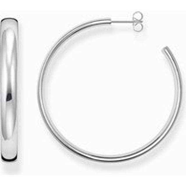 Thomas Sabo Sterling Silver Large Hoop Earrings