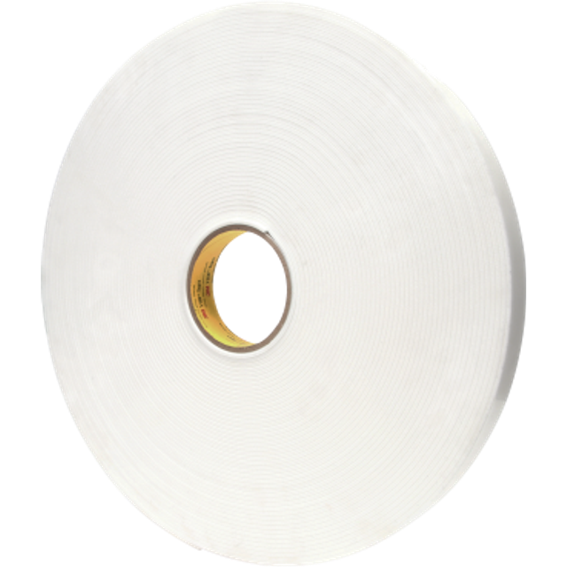 VHB dobbeltklæbn. skumtape 4959F hvid 25mm×16,5mtr