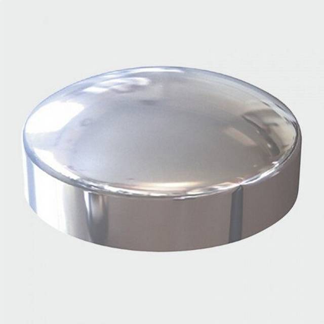 TIMCO Two Piece Screw Caps Chrome - CHROMEPLAST - Pack of 100- you get 2