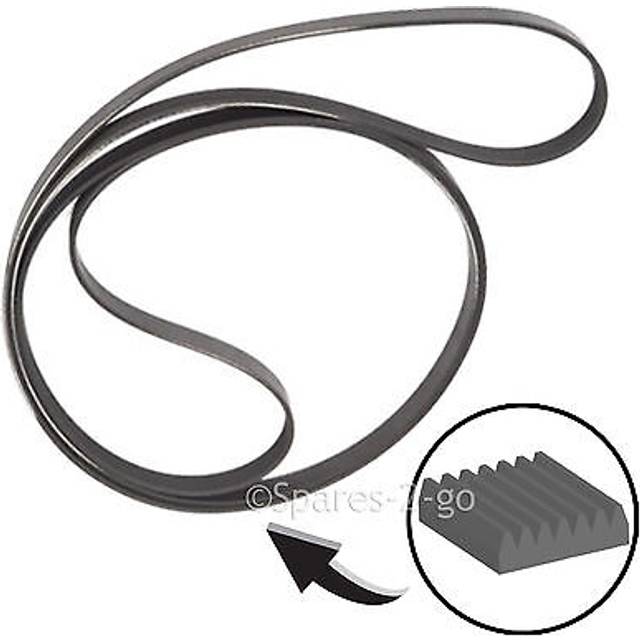 1975h7 drive belt for zanussi / aeg tumble dryer poly vee 1975mm replacement