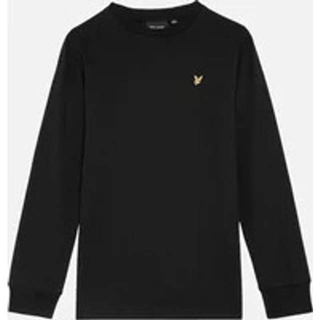 Lyle And Scott Kids Plain Long Sleeve T-Shirt - Black - Size: 15/16 y