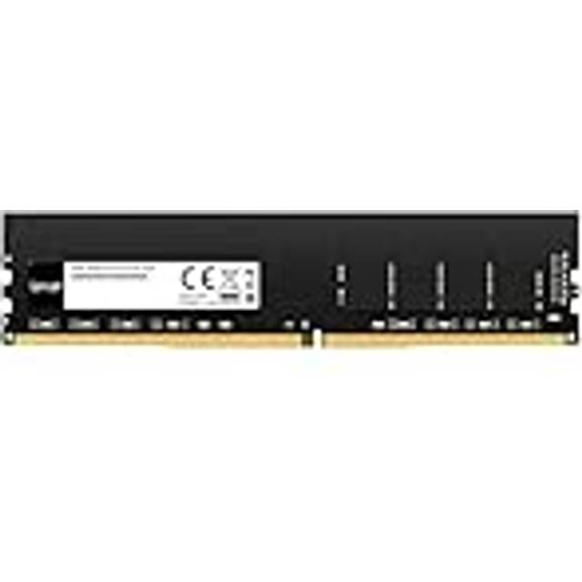 Lexar UDIMM 32GB DDR4 RAM, 3200 MHz DRAM, 288-stifts DDR4 U-DIMM skrivbordsminne, högpresterande datorminne, PC RAM-moduluppgradering (LD4AU032G-B3200ASST)