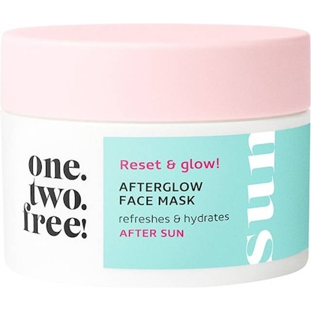 One.two.free! Hudpleje Solpleje Afterglow Face Mask 50 ml