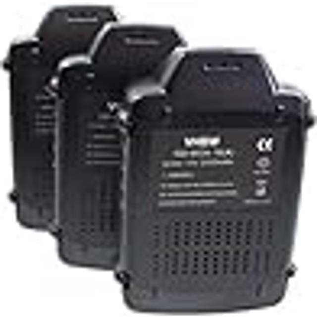 Vhbw - 3x Battery Replacement for Worx WA3525, WA3512, WA3511, WA3520, WA3512.1, WA3523, WA3516, WA3551.1 for Power Tools (2000 mAh, Li-Ion, 18 v)