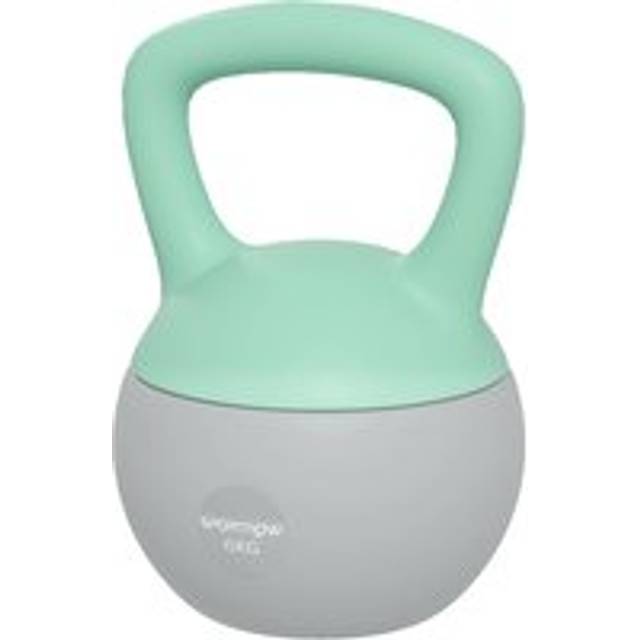 SPORTNOW 6KG Kettlebell, Soft Kettle Bell with Non-Slip Handle for Home Gym Weight Lifting and Strength Training Aosom UK