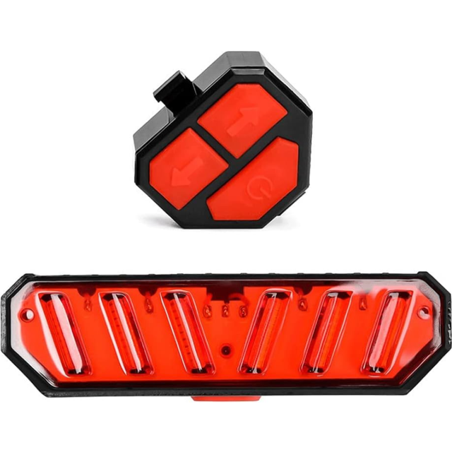 Chronus USB Rechargeable Bike Light Front and Rear Bicycle Light Set Scooter Light Back Cycling Flashing Safety Warning Lamp Intelligent Remote