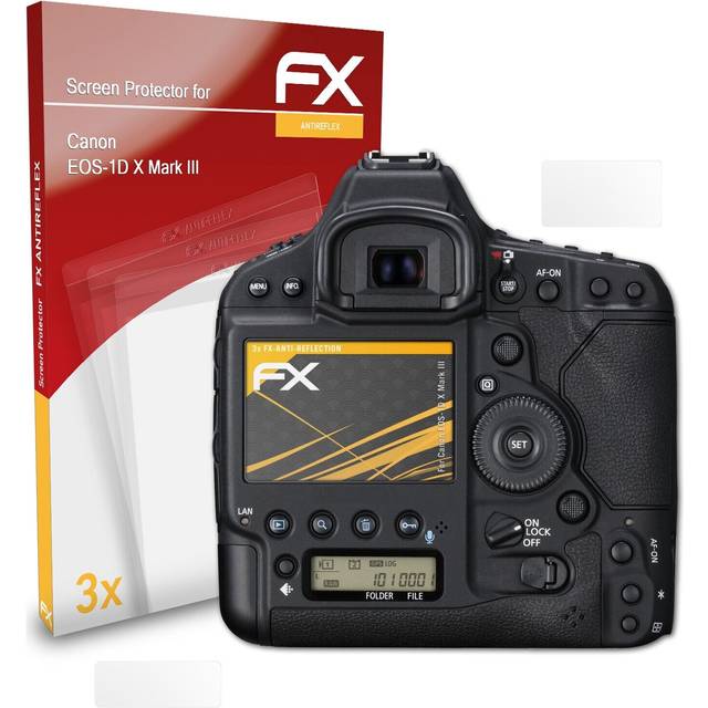 Atfolix 3x Screen Protection Film For Canon Eos-1d X Mark Iii Matt&shockproof