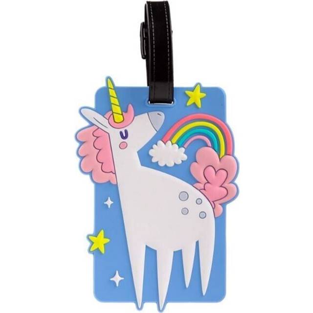 Pvc Luggage Tag - Unicorn Magic