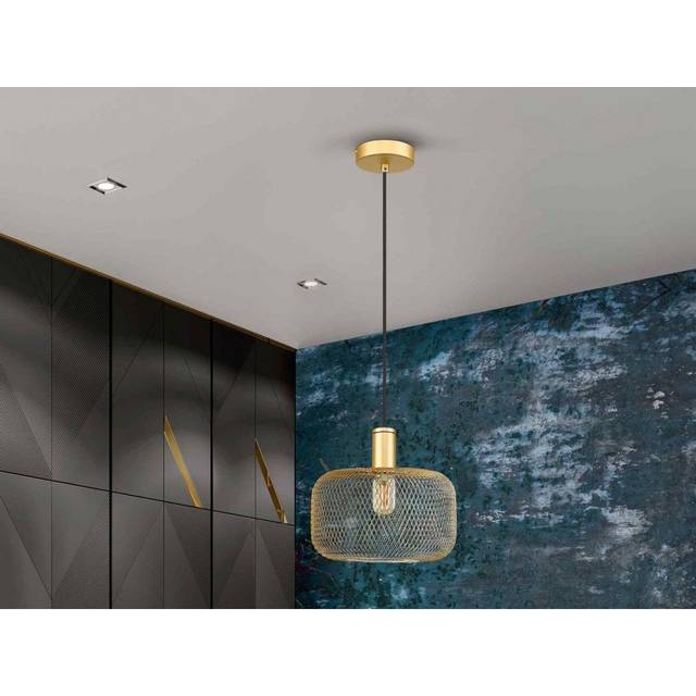 Schuller 910149 Osiris 1 Light Pendant Gold