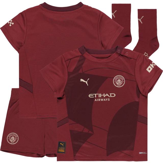 PUMA Manchester City 24/25 Third Babykit Toddler, Dark Jasper, size 9-12 Months (9-12 Months)