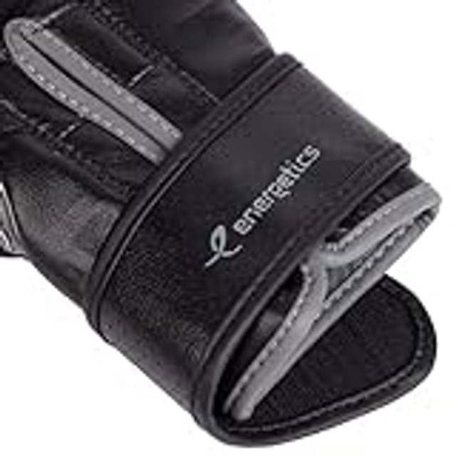 Energetics Boxing Ft Handskar för man, Black/Grey Dark, XXS