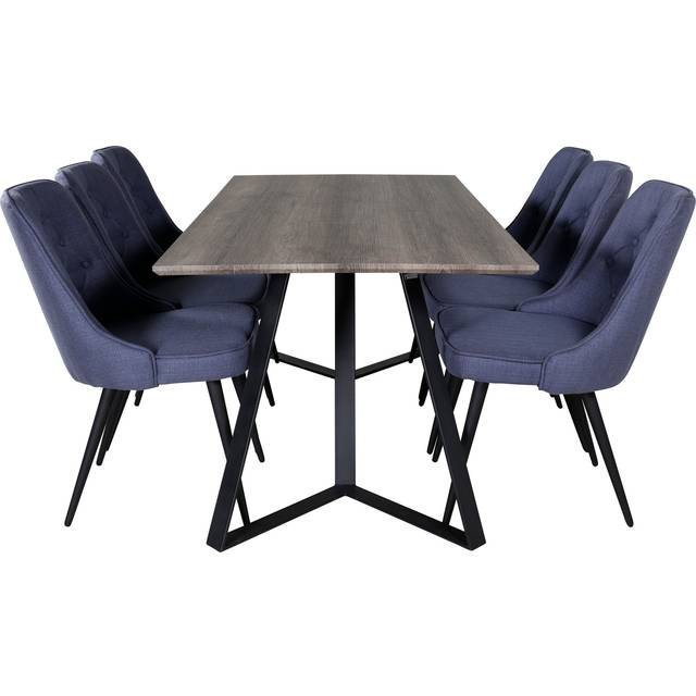 Matgrupp Marina med stolarna Velvet Deluxe