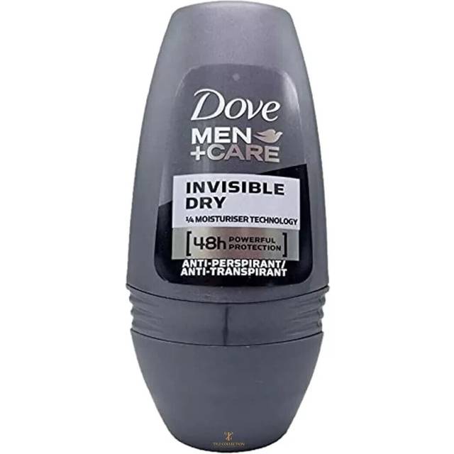 6 x 50ml DOVE MEN+CARE Invisible Dry ROLL ON ANTI-PERSPIRANT