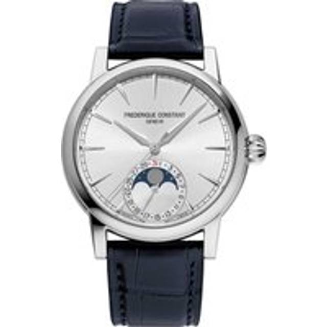 Frederique Constant FC-716S3H6 Herrenuhr Klassik Manufaktur Mondphase Datum 40mm 5ATM