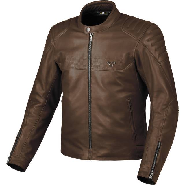 Macna Lance 2.0, leather jacket , color: Brown , size: 48