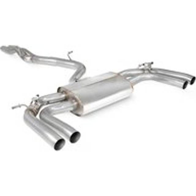 &#34;Scorpion Non-Resonated 3.15&#34; GPF Back Exhaust System - Valved&#34; - Uses OE Tailpipes
