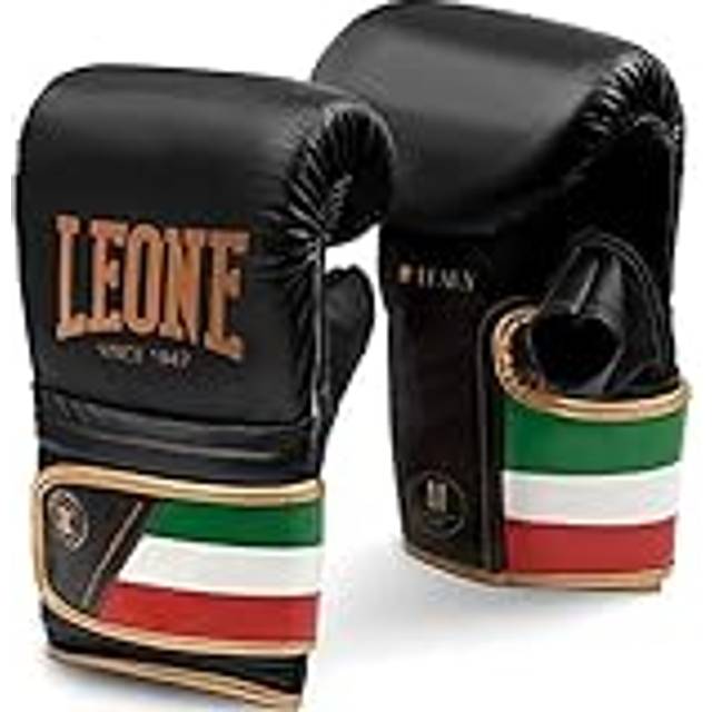 LEONE 1947, Italien väska handskar, Unisex vuxen, Svart, L, GS090