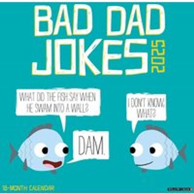 Bad Dad Jokes Mini Calendar 2025