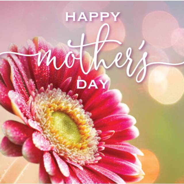 Pink Flower Happy Mother's Day Card Photo Finish Cards