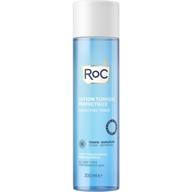 ROC Face Toner Perfecting Toner Unclogs Pores & Tones Skin 200ml
