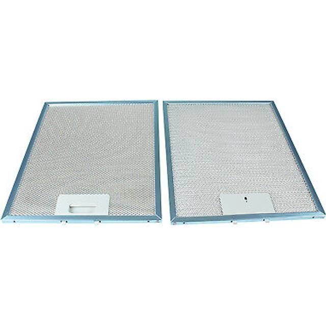 2 X Metal Oven Cooker Hood Extractor Fan Vent Filters For Hotpoint 300 X 250mm