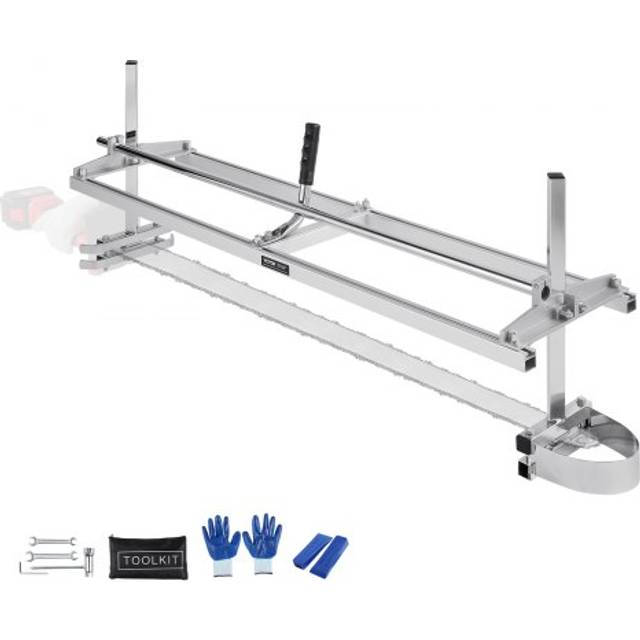 VEVOR Tragbares S&#xE4;gewerk 355-1219mm Kettens&#xE4;genm&#xFC;hle Max. Schnittdicke 5,08-300mm Kettens&#xE4;gewerk mit einer Gr&#xF6;&#xDF;e von 1221x312x473mm Geeignet f&#xFC;r eine Vielzahl von Holzschneideanforderungen