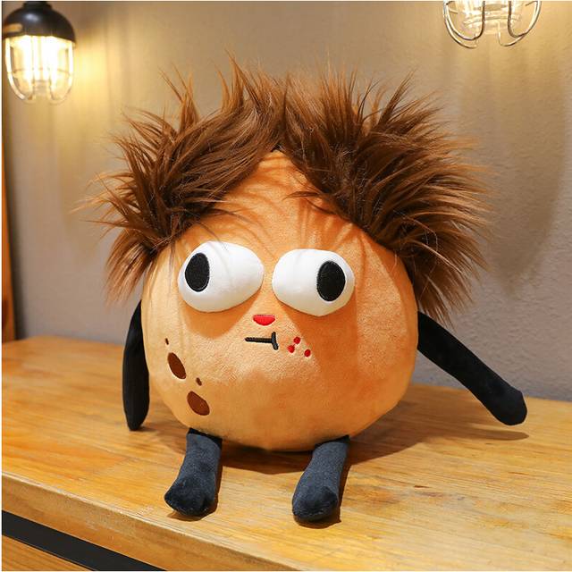 (Standard, 30cm) Cute Potato Stuffed Plush Toy With Sausage Lips Perfect Gift And Sleep Pillow