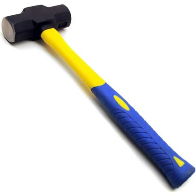 3lb Lump Hammer / Mini Sledge Hammer Mallet Fiberglass Handle Te320