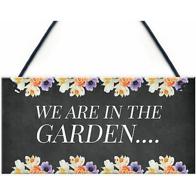 In the garden sign novelty home garden decor gifts garden signs for your home