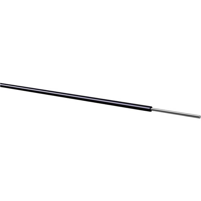 Kabeltronik 070104008 Koppartråd Yv 1 x 0.13 mm² Röd 100 m