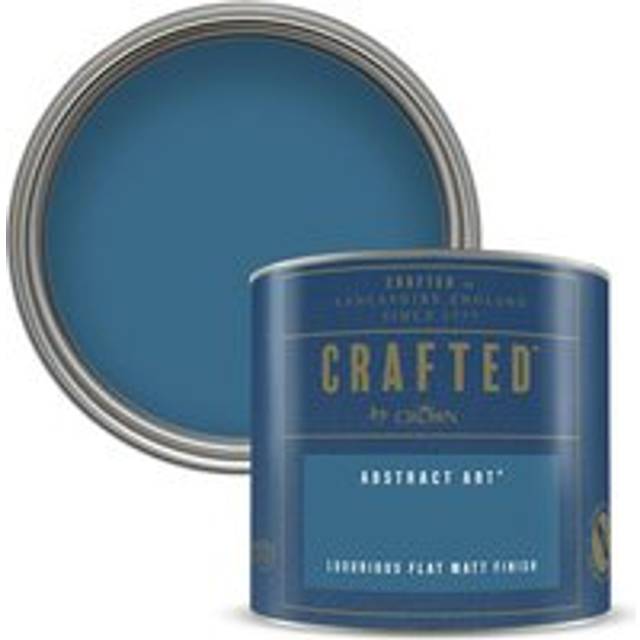 Crown Crafted Flat Matt Emulsion Paint - Abstract Art - 125ml
