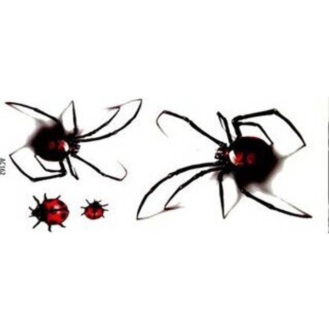 1PCS 3D Waterproof Body Cover Scars Spider Scorpion Series Bady Art For Men And Women Fashion Fake Tattoo Stickers