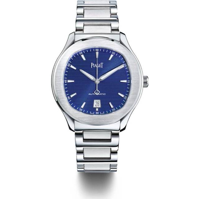 Piaget Stainless Steel Polo Bracelet Date Watch - Silver - 42mm