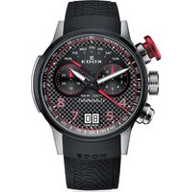 Edox Chronorally Chronograph Titanium Watch