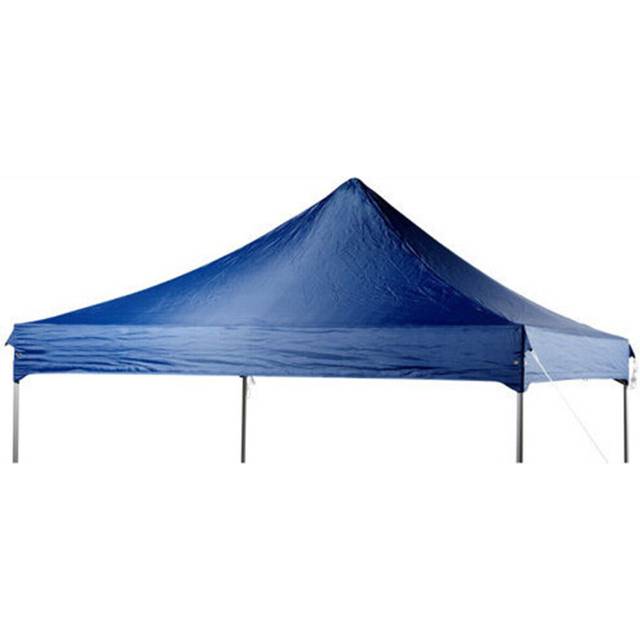 (Blue) 3x3m Waterproof 300D Camping Tent Top Tarp Ourdoor Replacement Cover Canopy Sunshade