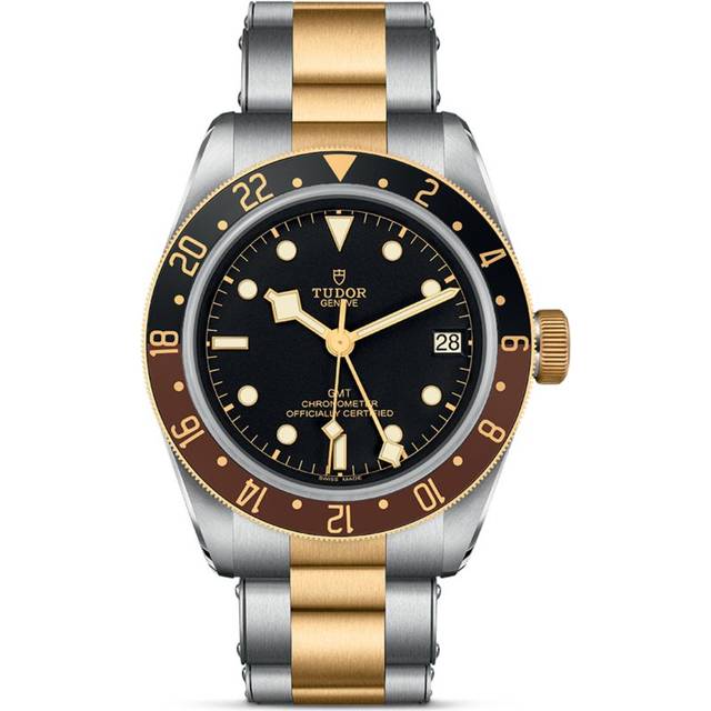 Tudor Black Bay Gmt Stainless Steel and Yellow Gold Watch - 41mm