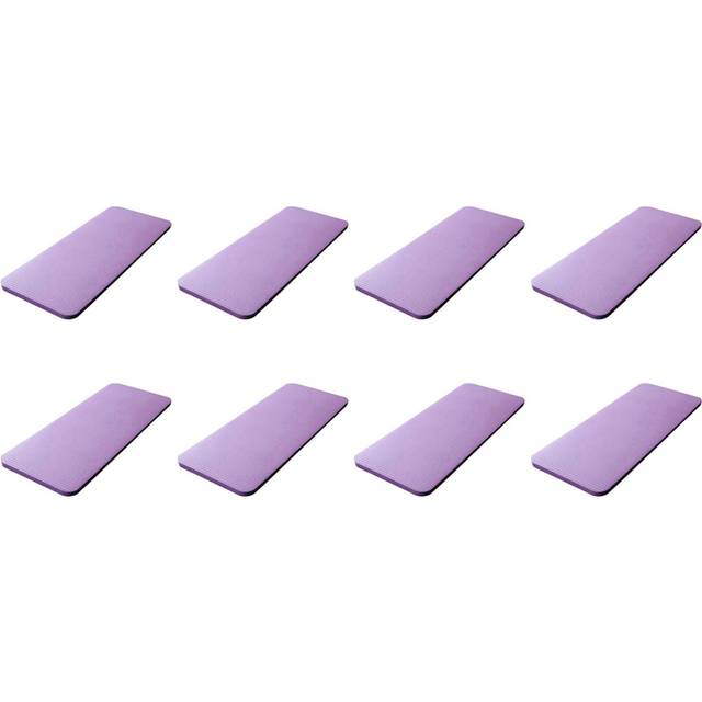 15MM Thick Yoga Mat Knee Elbow Pad for Exercise Yoga Training,Purple