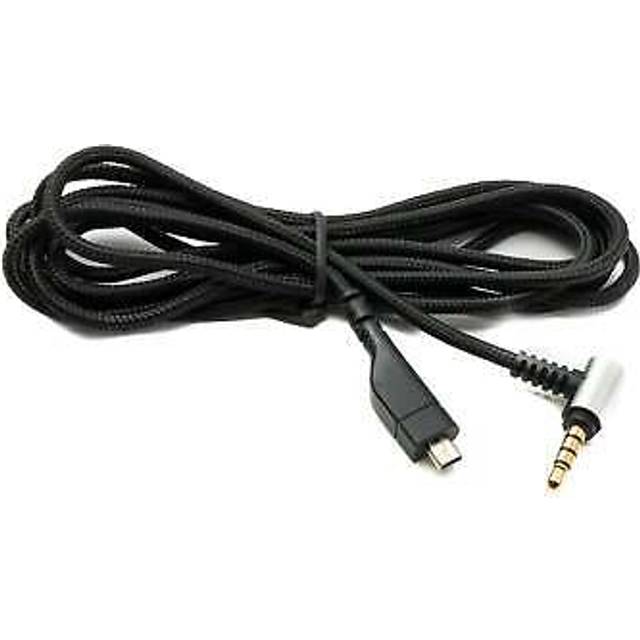 System-S Ersättningskabel 2 m AUX-uttag 3,5 mm kontakt för SteelSeries Arctis 7 5 3 Pro headset vinkel