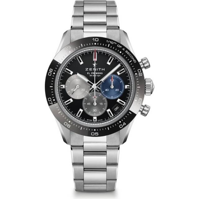 Zenith Stainless Steel Chronomaster Sport Watch - Black - 41mm