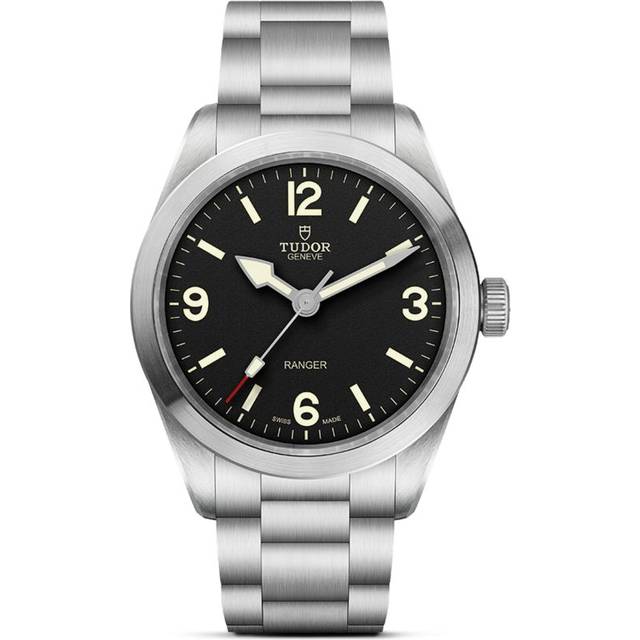 Tudor Ranger Stainless Steel Watch - Black - 39mm