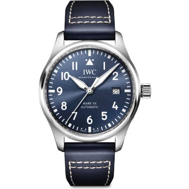 IWC Schaffhausen Stainless Steel Pilot's Watch Mark Xx - Red - 40mm