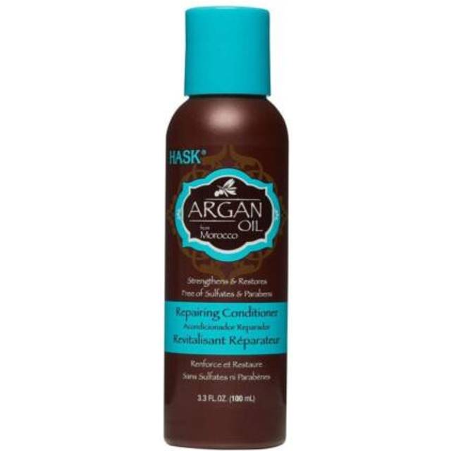 HASK Argan Oil Repairing Shampoo Conditioner Hair Travel Size Combo Set 3.3oz