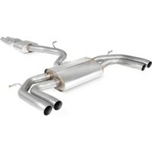 &#34;Scorpion Resonated 3.15&#34; GPF Back Exhaust System - Non-Valved&#34; - Uses OE Tailpipes