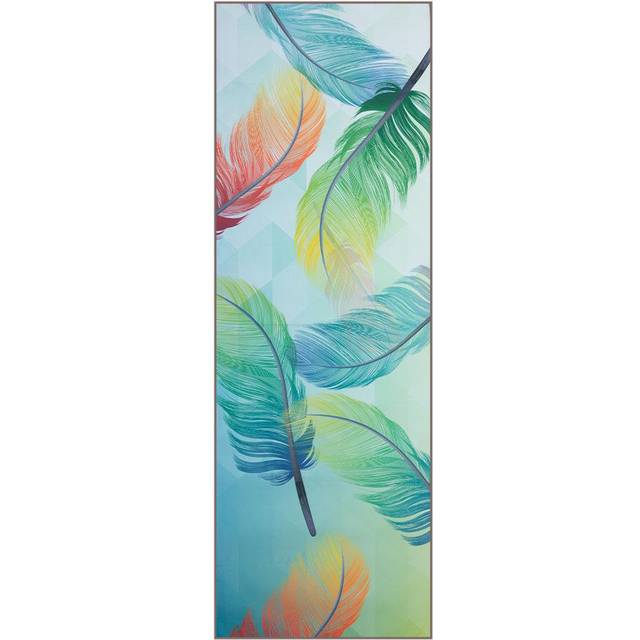 Yoga Mat Print Qucik Dry Non-Slip Foldable Yoga Towel Fitness Blanket