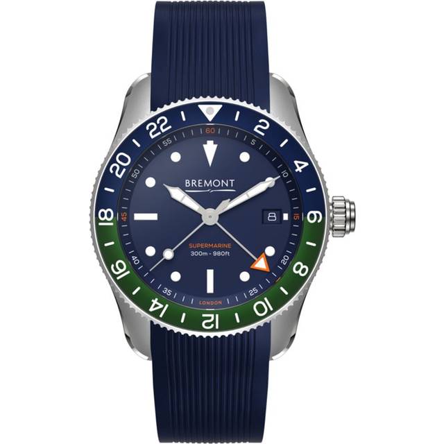 Bremont Stainless Steel Supermarine S302 Watch - Blue - 40mm