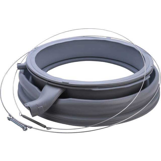 Bosch Washing Machine Door Seal Gasket & 2 Clamp Band Retainer Springs Was Wat