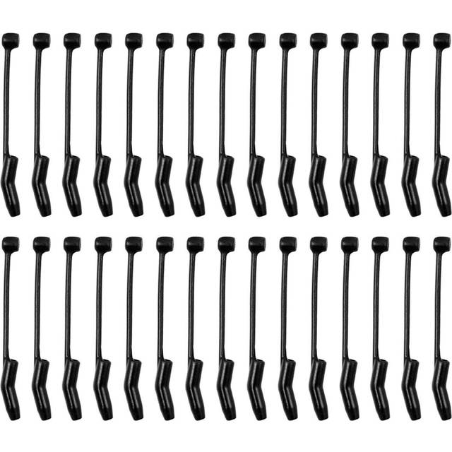 30st Fiskekrokhylsor D Rig Aligner Terminal Tackle Connect Carp Fishing Accessories S