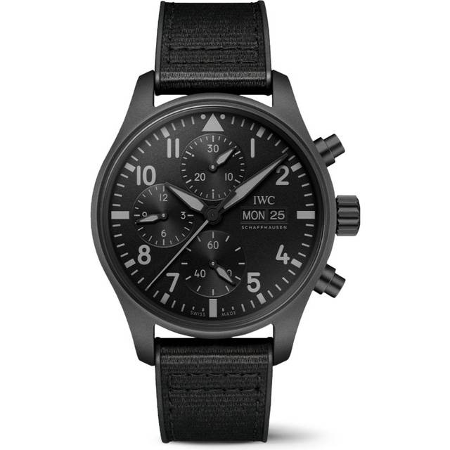 IWC Schaffhausen Ceratanium Top Gun Pilot's Watch - Black - 41mm
